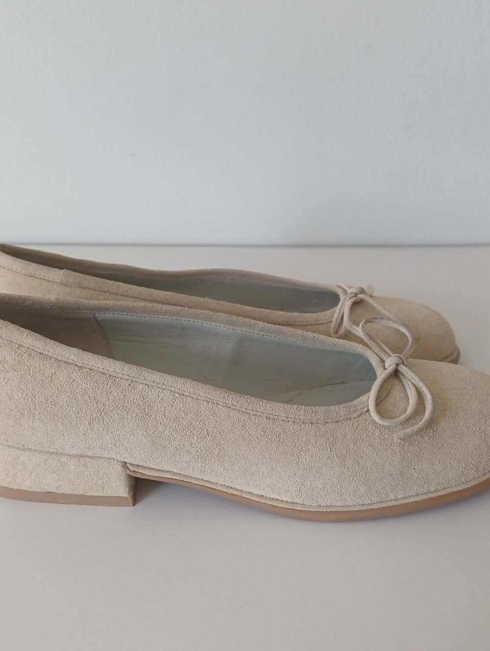 Hush Puppies Suede Ballet Flats Size US 7M (38N) - Picture 4 of 11